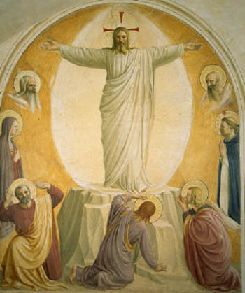 Pintura de la Trasnfiguracion de Nuestro Señor